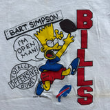 Vintage Buffalo Bills Bart Simpson Tee Size S