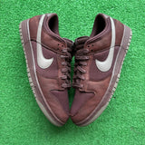 Nike Burgundy Low Dunks Size 14