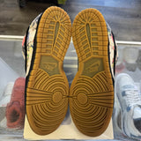 Nike Supreme Rammellzee SB Low Dunks Size 10.5