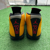 Jordan University Gold 14s Size 9.5