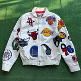 Jeff Hamilton x Hardwood Classics Bomber Jacket Size M
