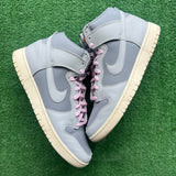 Nike Certified Fresh Grey High Dunks Size 13