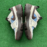 Nike Travis Scott Pale Ivory Leche Blue Zoom Field Jaxx Size 10.5