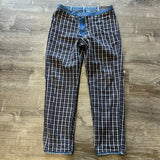 Vintage LL Bean flannel Line Jeans Size 36x34