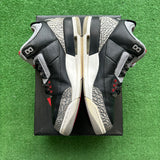 Jordan 2017 Black Cement 3s Size 10.5