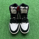 Jordan Black Toe 1s Size 7Y
