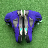 Jordan Alternate Grape 5s Size 12