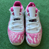 Jordan Pink Snake Skin Low 11s (Missing Insoles) Size 10W/8.5M