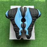 Jordan Black University Blue 13s Size 10