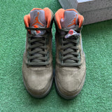 Jordan Olive 5s Size 10