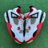 Jordan Fire Red 4s Size 5Y
