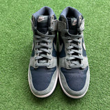 Nike Armory Navy High Dunk Size 10.5