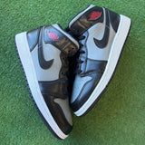 Jordan Shadow Red Mid 1s Size 5Y