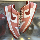 Nike Red Stardust Low Dunks Size 11W/9.5M