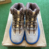 Yeezy Taupe Blue Desert Boots Size 12.5