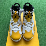 Jordan Yellow Ochre 6s Size 10