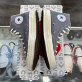 Converse CDG Grey Chuck Taylors Size 10