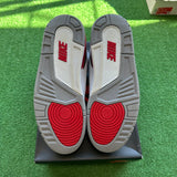Jordan Fire Red 3s Size 10