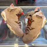Jordan Travis Scott British Khaki 6s Size 11.5