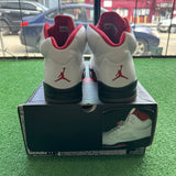 Jordan Fire Red 5s Size 11