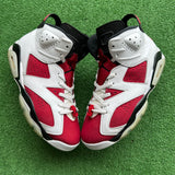 Jordan Carmine 6s Size 10.5