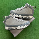 Jordan Cool Grey 9s Size 8