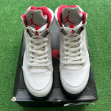 Jordan Fire Red 5s Size 11
