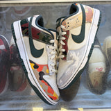 Nike Multi Camo Low Dunks Size 9