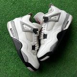 Jordan White Cement 4s Size 10.5