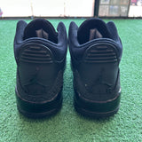 Jordan Black Cat 3s Size 10.5