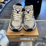 ASICS White Dark Grape Gel Kayano 14s Size 8.5W/7M