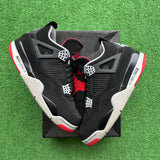 Jordan Bred 4s Size 10.5