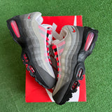 Nike Big Bubble Solar Red 2.0 Air Max 95s Size 9