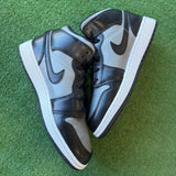 Jordan Shadow Red Mid 1s Size 5Y