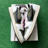 Jordan Travis Scott Medium Olive Low 1s Size 9