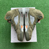 Jordan Olive 5s Size 10