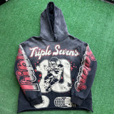 Triple 7S Hoodie Size M