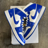 Jordan Kentucky Blue Mid 1s Size 9W/7.5M