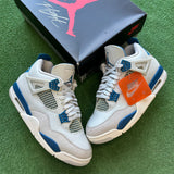 Jordan Military Blue 4s Size 9