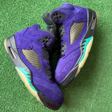 Jordan Alternate Grape 5s Size 10