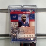 Buffalo Bills Eric Moulds Jersey Patch Card
