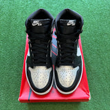 Jordan Silver Toe 1s (Missing Insoles) Size 10W/8.5M