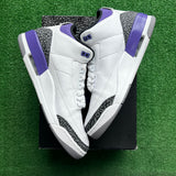 Jordan Dark Iris 3s Size 12