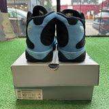 Jordan Black University Blue Black 13s Size 10.5