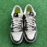 Nike Floral Tapestry Low Dunk Size 9.5W/8M