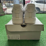 Nike White Low Air Force 1s Size 9.5