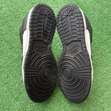 Nike Black White Low Dunk Size 6.5Y