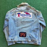 Vintage Lee Jean Biker Jacket Size 40R