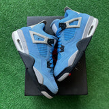Jordan University Blue 4s Size 5.5Y