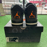 Jordan Fear 3s Size 10.5